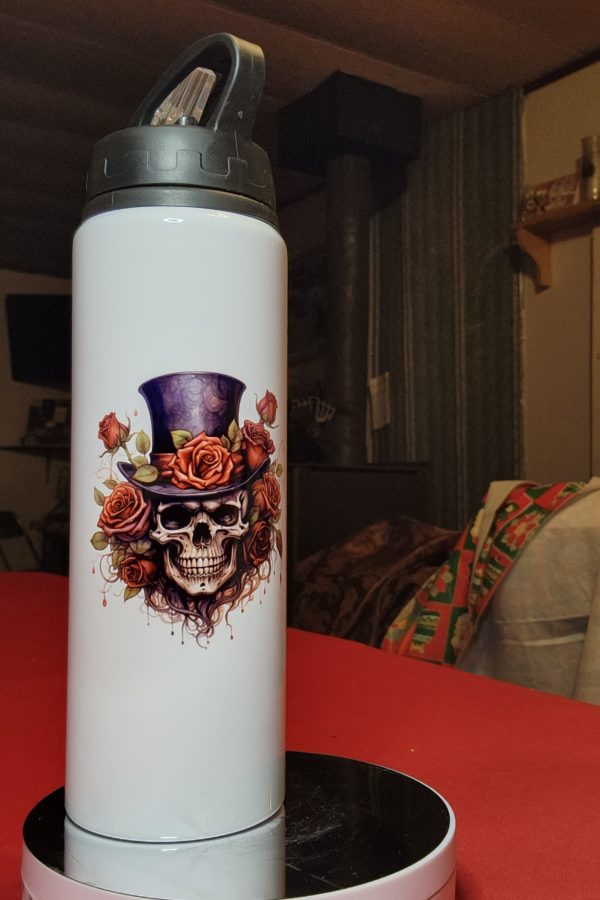 Sugar Skull Water Bottle