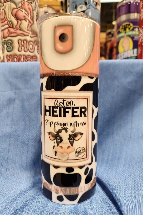 Heifer, cow, tumbler, funny